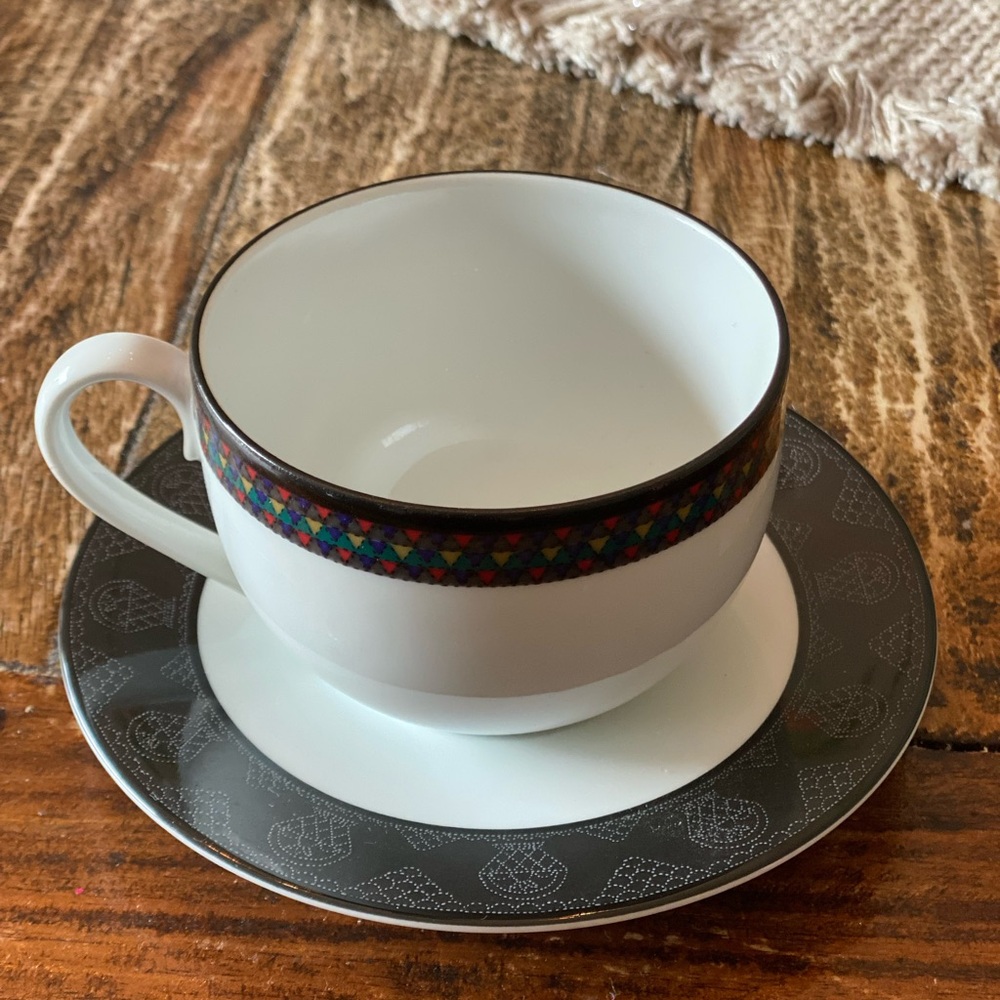 DANSK teacup and saucer set